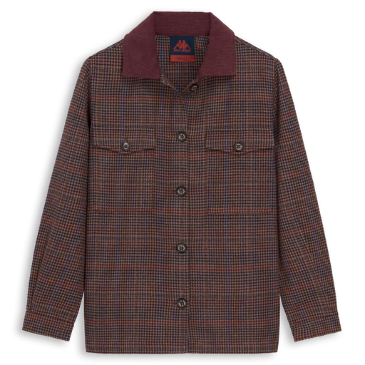 JULIETTE - Overshirts - Overshirts - Woman - Brown Bean-Red Dahlia-Blue Surf-Blue Iris